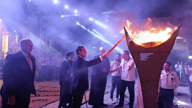  نائب محافظ قنا يشهد ختام الأنشطة الصيفية بدير الأنبا بضابا بنجع حمادي
