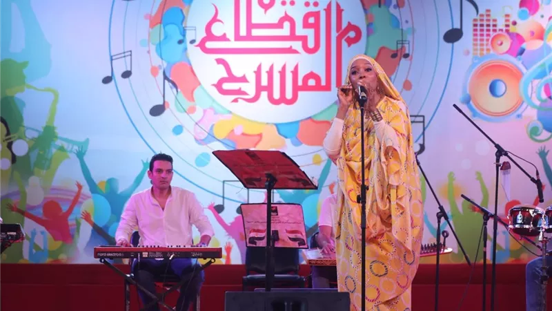 رباب ناجي تتألق بأغانى الفلكلور المصري على ساحة الهناجر