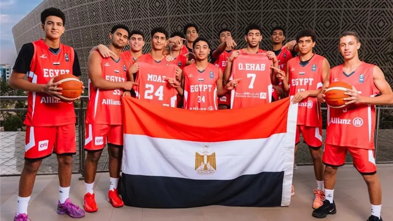 منتخب مصر الناشئين يفوز على ليبيريا في ثاني مبارياته بالأفروباسكت