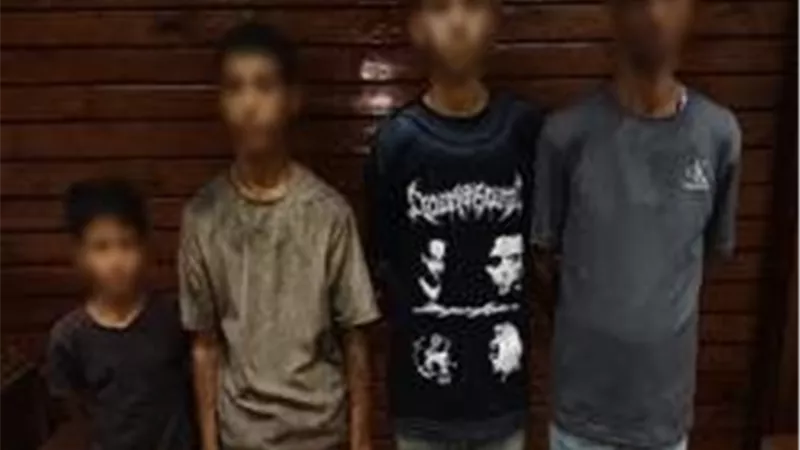 بينهم طفل.. كشف ملابسات فيديو تعاطي أشخاص للمواد المخدرة