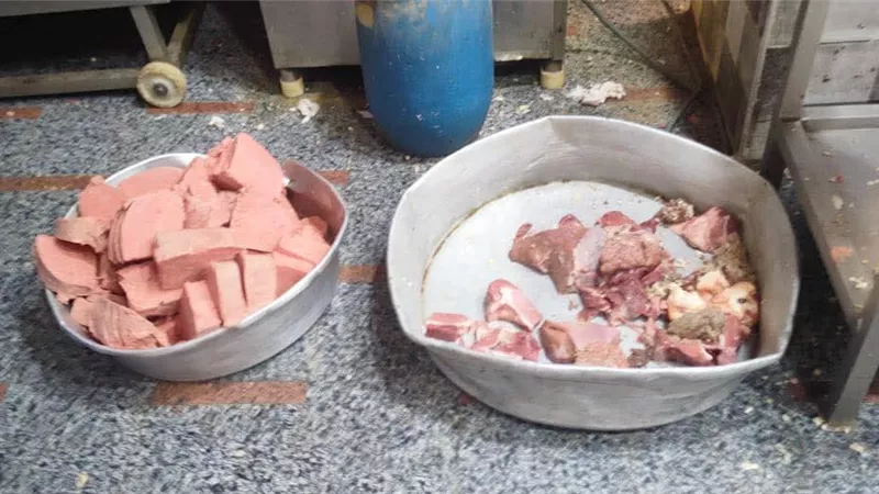 ضبط مخالفات وإعدام 169 كجم أغذية فاسدة ببني سويف