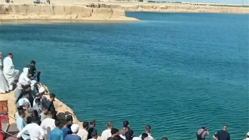 رعب بسبب بحيرة المنيا الغامضة.. ونقيب الفلاحين يكشف التفاصيل