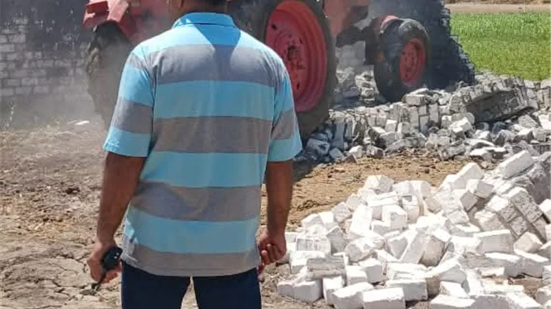 الواسطى تواصل حربها على التعديات والمخلفات.. حملات مكثفة لتحسين الخدمات وتنظيف الترع