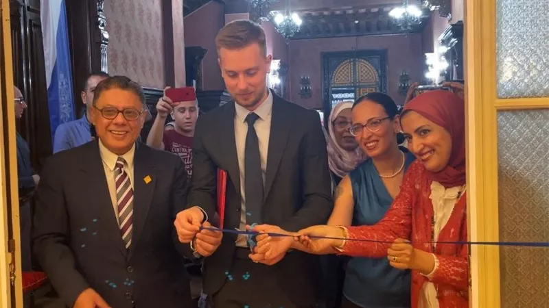 افتتاح معرض ما بين تراث مصر وروسيا في البيت الروسي بالإسكندرية