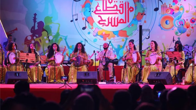 فرقة فلكلوريتا تتألق فى الليلة لـ11 لبرنامج 