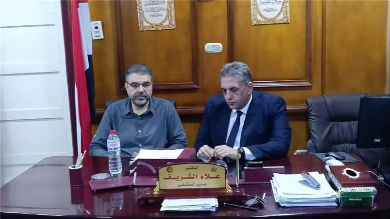 وكيل صحة كفر الشيخ يتفقد مستشفى دسوق للاطمئنان على تقديم الخدمات 