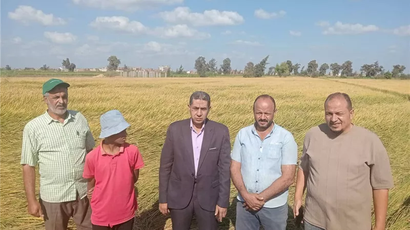 وكيل زراعة كفر الشيخ يتابع توزيع الأسمدة الزراعية في الجمعيات 