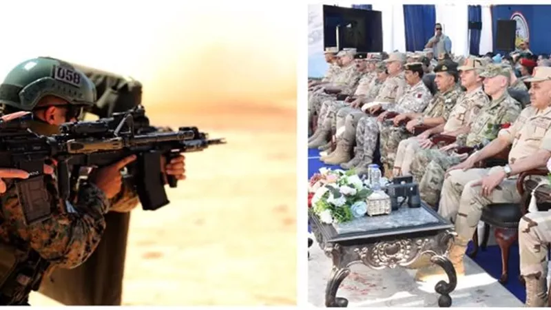 رئيس الأركان يشهد تنفيذ أحد الأنشطة التدريبية الرئيسية في 