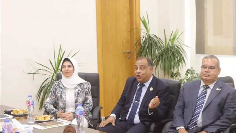 نائب محافظ دمياط تشهد انطلاق أولى جلسات مجلس كلية الذكاء الاصطناعي بحورس 