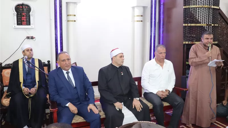 في أجواء روحانية.. أوقاف كفر الزيات تحتفل بالمولد النبوي الشريف 