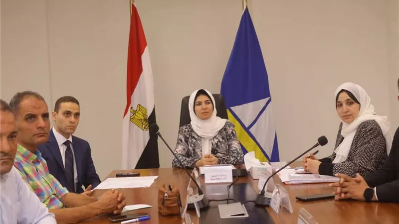 نائب محافظ دمياط تعقد اجتماعًا موسعًا لمتابعة مستجدات الفرص الاستثمارية |صور
