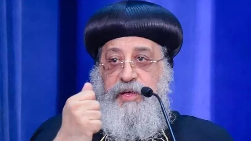 البابا تواضروس: ندين كل أشكال العنف ونسأل الله حماية شعوب الشرق الأوسط