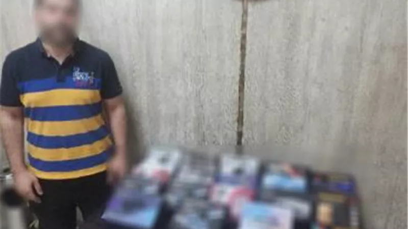 ضبط محل لبيع أجهزة فك شفرات القنوات الفضائية في الجيزة