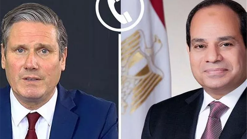 أبرزها منع التهجير.. رسائل هامة للرئيس السيسي خلال اتصال مع رئيس الوزراء البريطاني