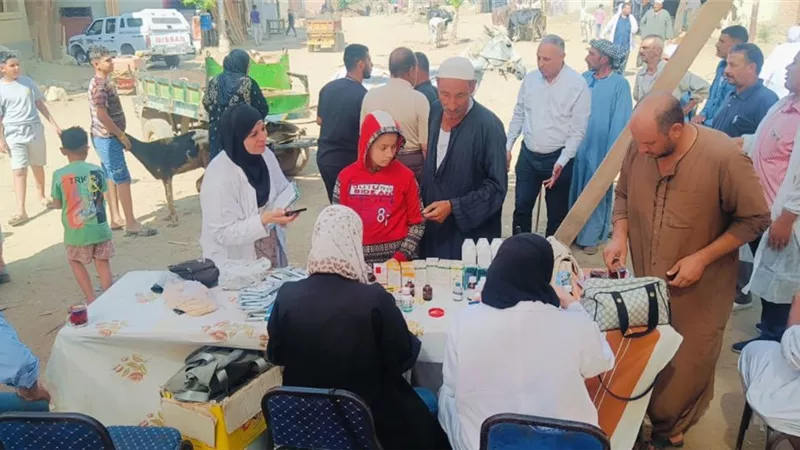 قافلة بيطرية مجانية بسحيم تخدم آلاف الحيوانات والطّيور بالغربية