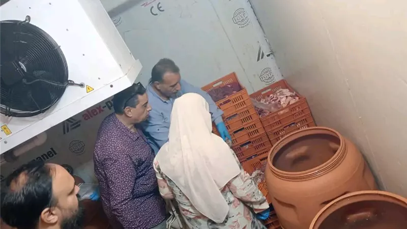 ضبط 3 آلاف و645 كيلو لحوم ومنتجات غذائية فى حملة تموينية موسعة بمدينة طلخا
