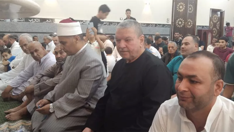 محافظ كفرالشيخ تقتتح مسجد مصطفى حمودة بقرية الكوم الطويل ببيلا