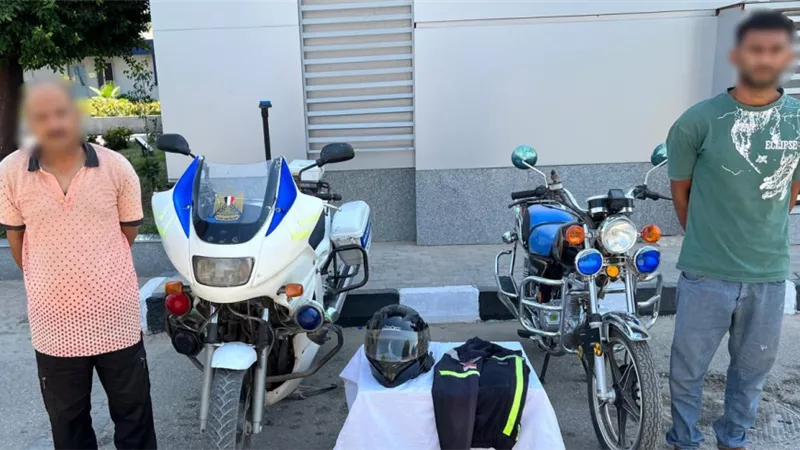  لسرقة «موتسيكل».. القبض على متهمين انتحلوا صفة رجال مرور بالشرقية