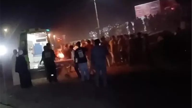 تصادم موتوسيكل وسيارة ملاكي في موكب زفاف بطريق إهناسيا دون وفيات