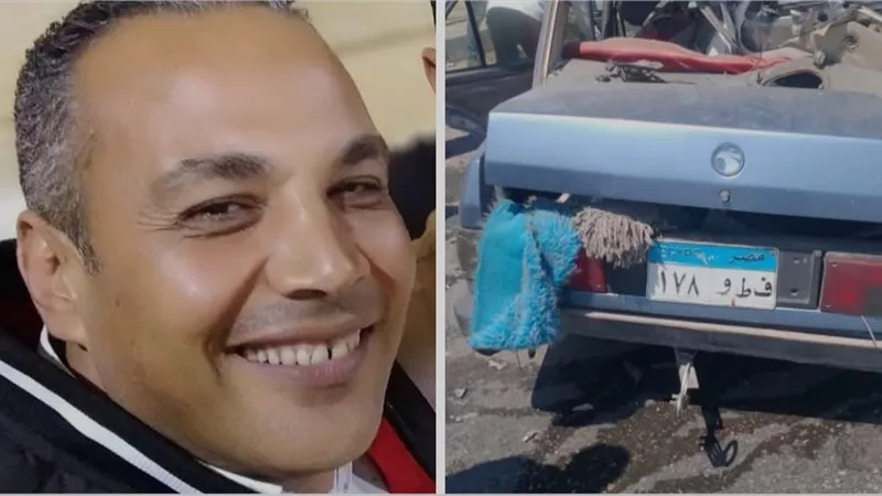  وفاة أمين شرطة من مباحث 15 مايو في حادث على طريق الأوتوستراد
