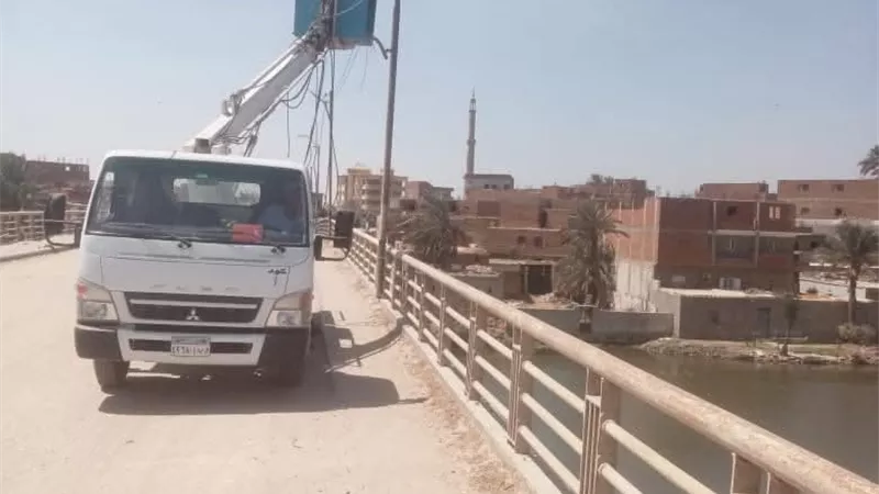 جهود ميدانية بإهناسيا لمواجهة البناء المخالف ورفع المخلفات وإزالة التعديات