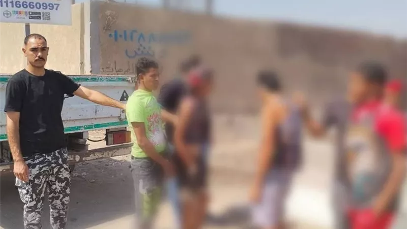 «نباشين» الممشى السياحي بالمريوطية فى قبضة «أمن الجيزة»| صور