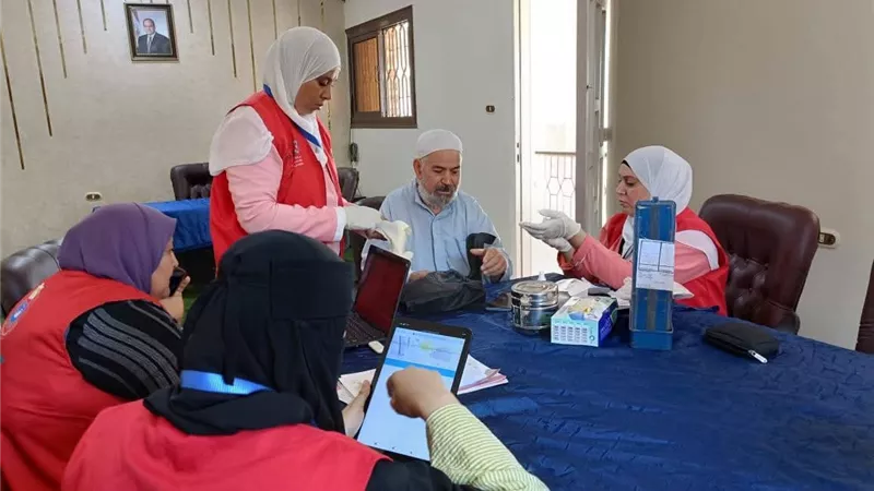 “100 يوم صحة” تصل مراكز شباب دمياط لتقديم خدمات طبية متكاملة للمواطنين