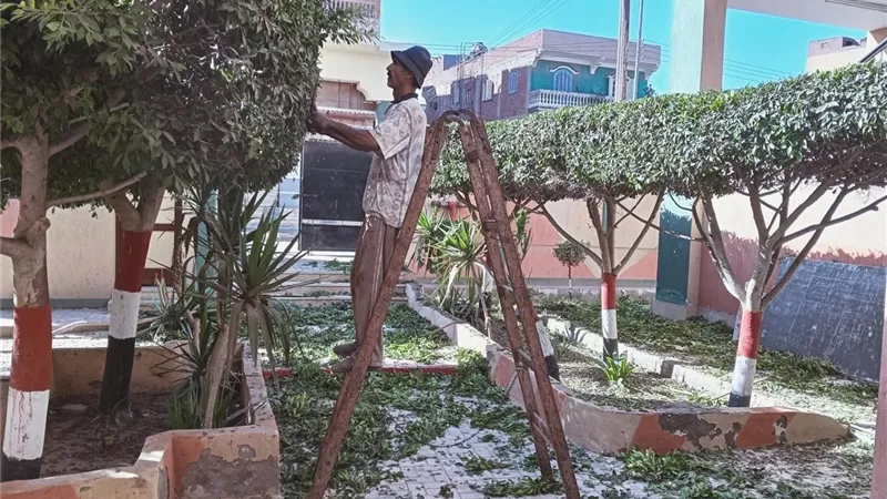 مدارس سيدي غازي بكفر الشيخ جاهزة لاستقبال الطلاب