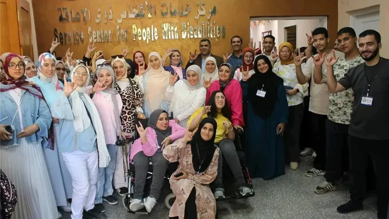 جامعة المنصورة تواصل فعاليات مبادرة «تمكين» لدعم ذوي الهمم