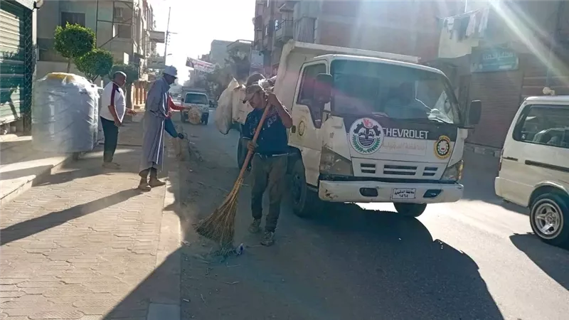 رئيس مركز بلقاس بالدقهلية يوجّه بمتابعة يومية للنظافة العامة