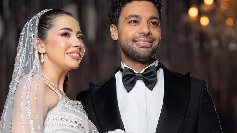 «ليلة فرح».. أغنية تجمع أحمد جمال وفرح الموجي في ليلة زفافهما