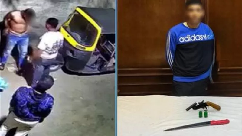 فرد خرطوش وسلاح أبيض.. القبض على المتهم في واقعة سائق توك توك الجيزة 