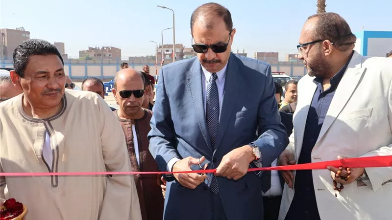 بتكلفة 150 مليون جنيه.. محافظ سوهاج يفتتح إعادة تأهيل محطة مياه طهطا 