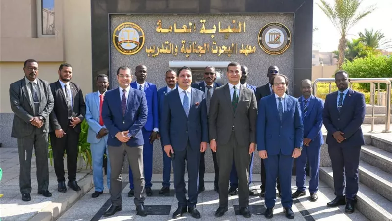 النيابة العامة تنظم برنامجًا تدريبيًا لأعضاء من دولة السودان