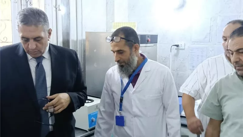 ضمن جولة المرور التصحيحي.. وكيل وزارة الصحة يتفقد مستشفى حميات دسوق
