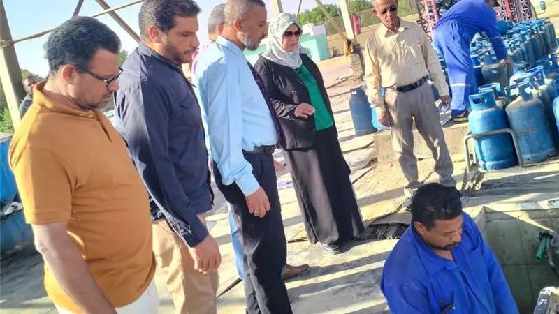 تحرير 85 محضرا خلال حملة تموينية بأسواق الوادي الجديد