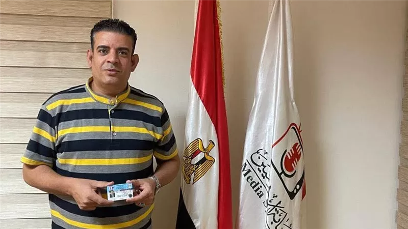 مفاجأة صادمة| المرشح الحاصل على دبلوم صنايع عضو بنقابة الإعلاميين ويحمل الكارنيه