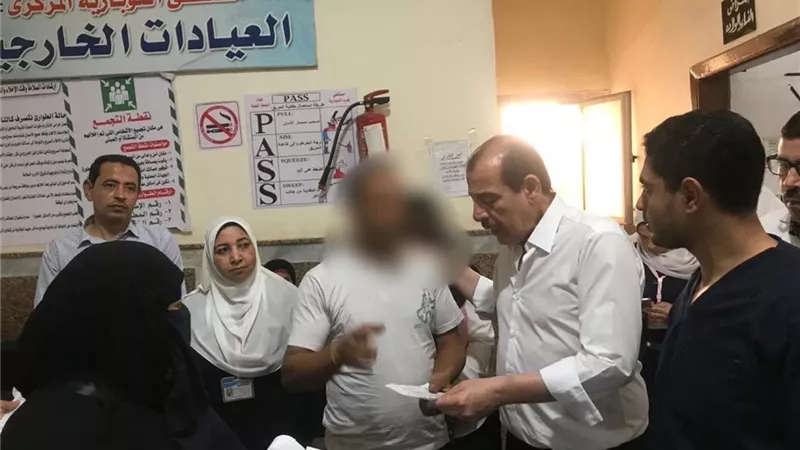 نائب الصحة يتفقد مستشفى النوبارية المركزي لمتابعة انتظام العمل وتوافر الخدمات