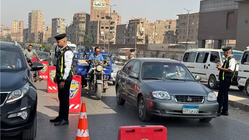 ضبط 100 ألف مخالفة مرورية متنوعة على مستوى الجمهورية خلال 24 ساعة 