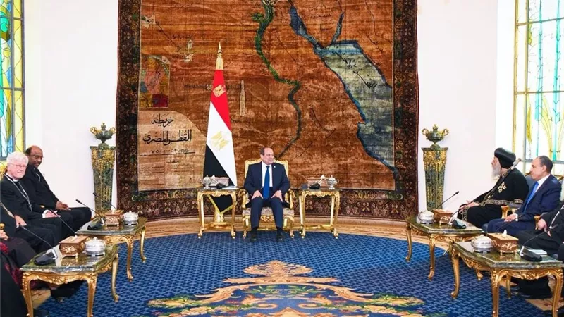 مجلس الكنائس العالمي يشكر الرئيس السيسي على جهود مصر في أزمة السودان