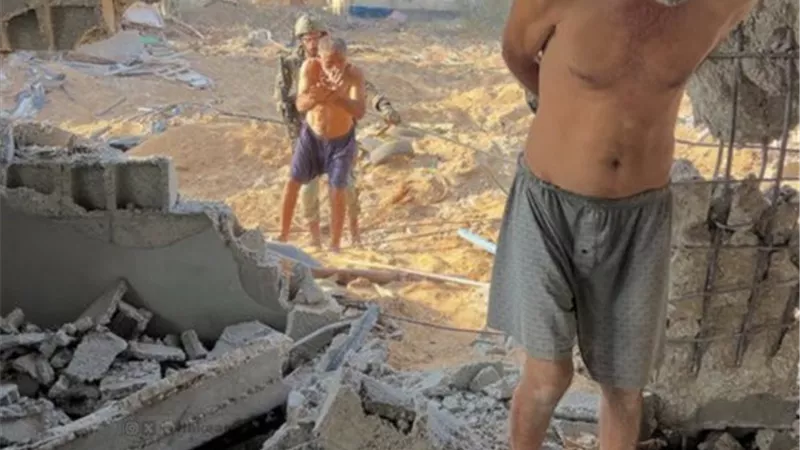 الاحتلال الإسرائيلى يستخدم شيوخ بيت لاهيا 