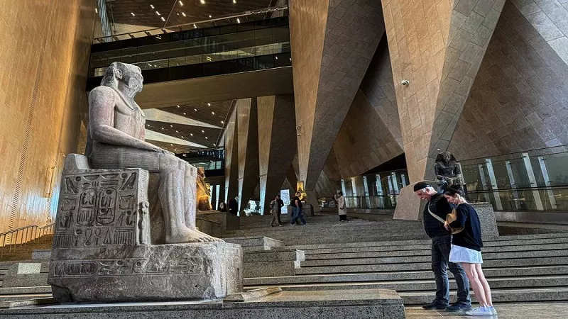المتحف المصري الكبير.. متحدث الوزراء: مشاركة 40 رئيس دولة| فيديو