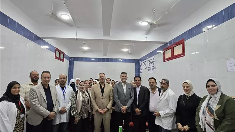 وكيل صحة البحيرة يتفقد مركز تدريب أطباء الأسنان بدمنهور 