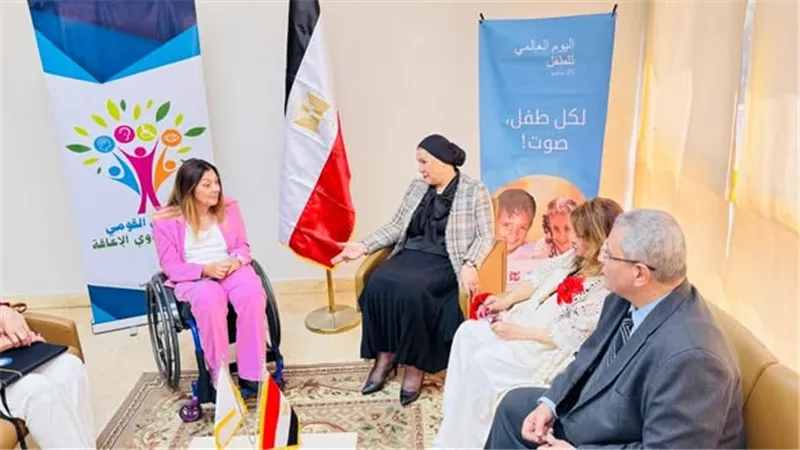 برعاية قرينة الرئيس.. «القومي لذوي الإعاقة» ينظم فعاليات مبادرة «أسرتي قوتي»