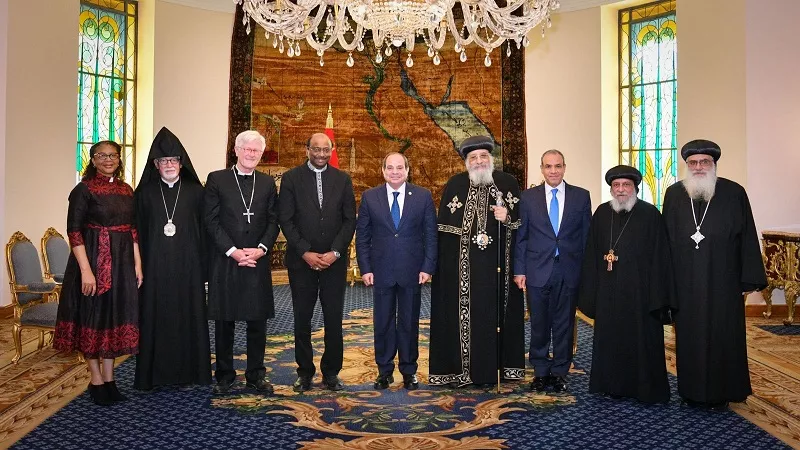 القمص موسى: لقاء السيسي مع وفد الكنائس العالمي يؤكد احترام مصر للأديان
