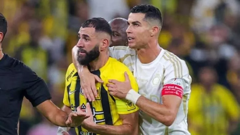 بنزيمة يسقط رونالدو.. الاتحاد يهزم النصر ويتأهل إلى ربع نهائي كأس الملك