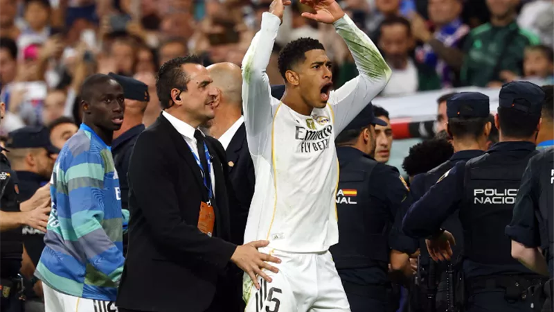 برشلونة يهاجم ريال مدريد بعد تصريحات كورتوا وبيلينجهام حول 