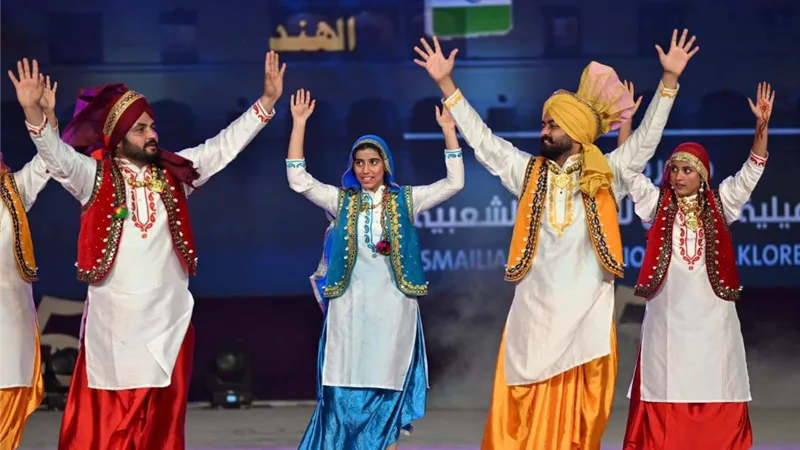 عروض لفرق الهند وسريلانكا ولبنان في مهرجان الإسماعيلية للفنون الشعبية