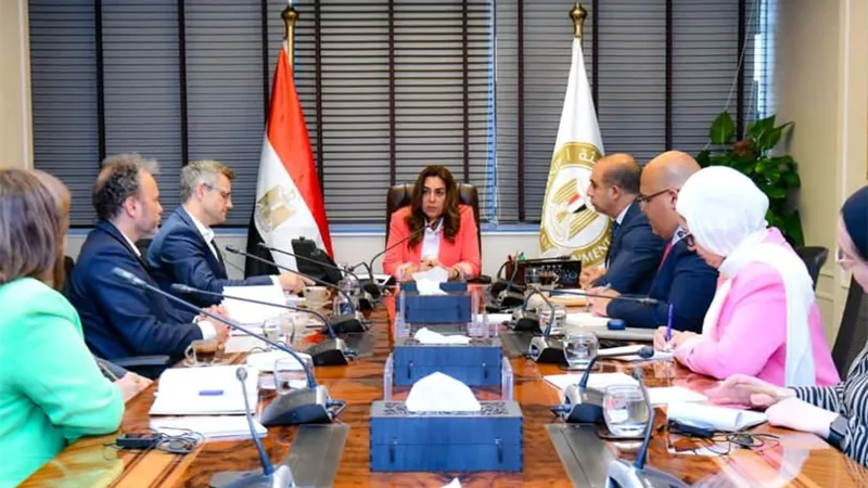 وزيرة البيئة تشيد بدور الوكالة الألمانية للنهوض بمنظومة إدارة المخلفات