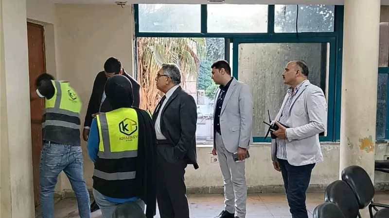 محافظ الدقهلية يتفقد أعمال تطوير مسرح أم كلثوم بقصر ثقافة المنصورة